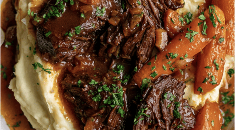 Slow Braised Beef with Mash2
