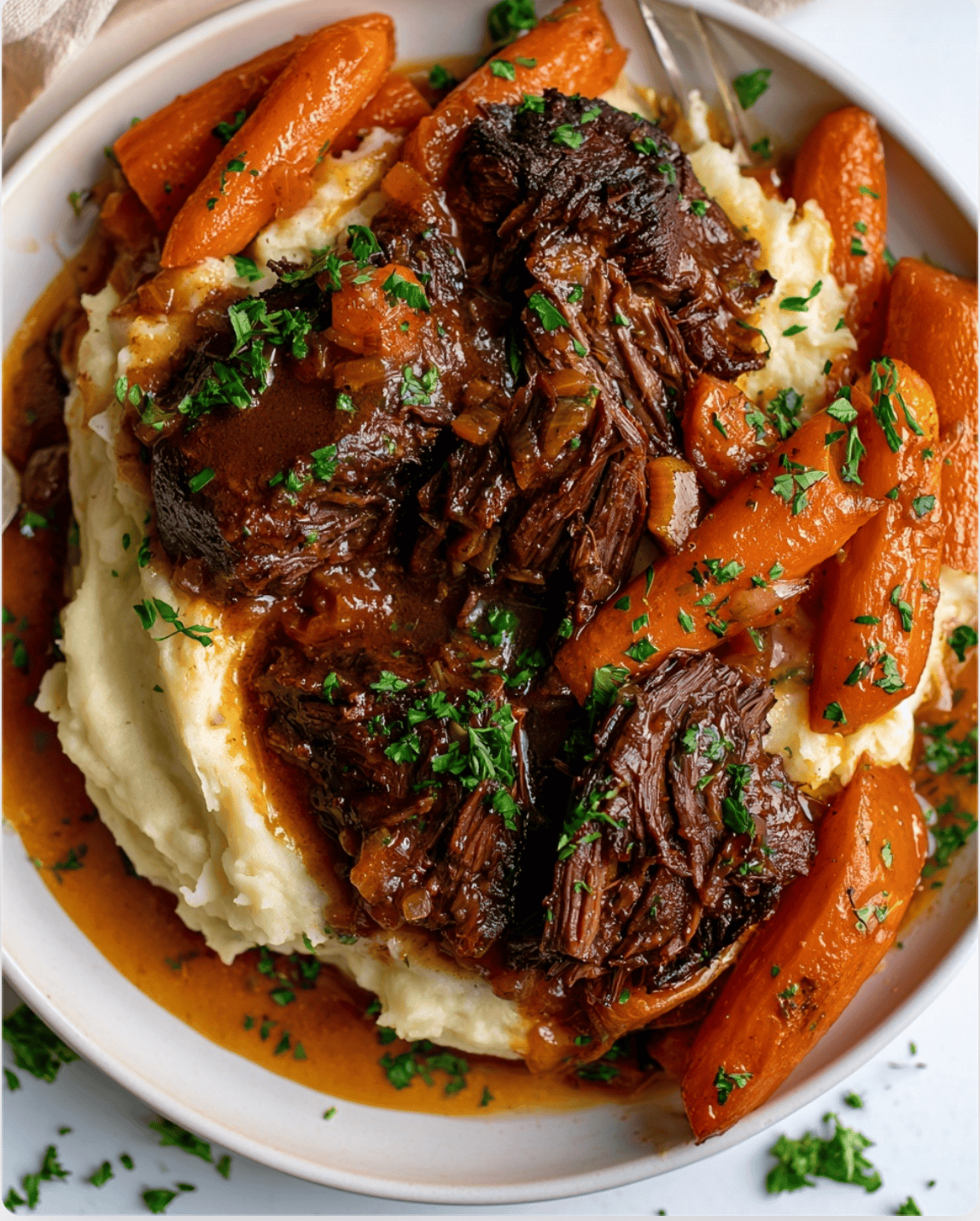 Slow Braised Beef with Mash2 Slow Braised Beef with Mash