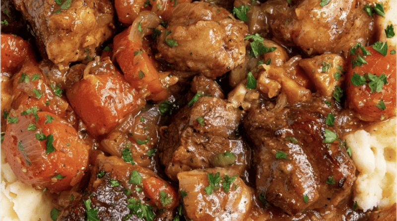 Slow Cooker Beef Tips2