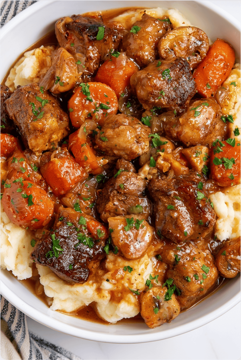 Slow Cooker Beef Tips2 Slow Cooker Beef Tips