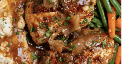 Smothered Chicken and Mashed Potatoes