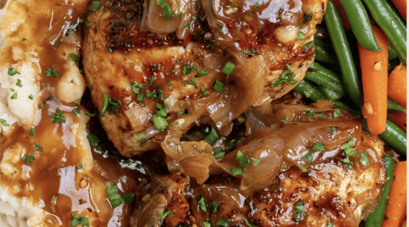 Smothered Chicken and Mashed Potatoes3