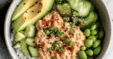 Spicy Tuna Rice Bowl