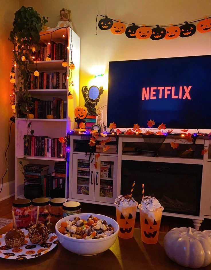 Spooky TV Stand Decor Ideas 21 Spooky TV Stand Decor Ideas