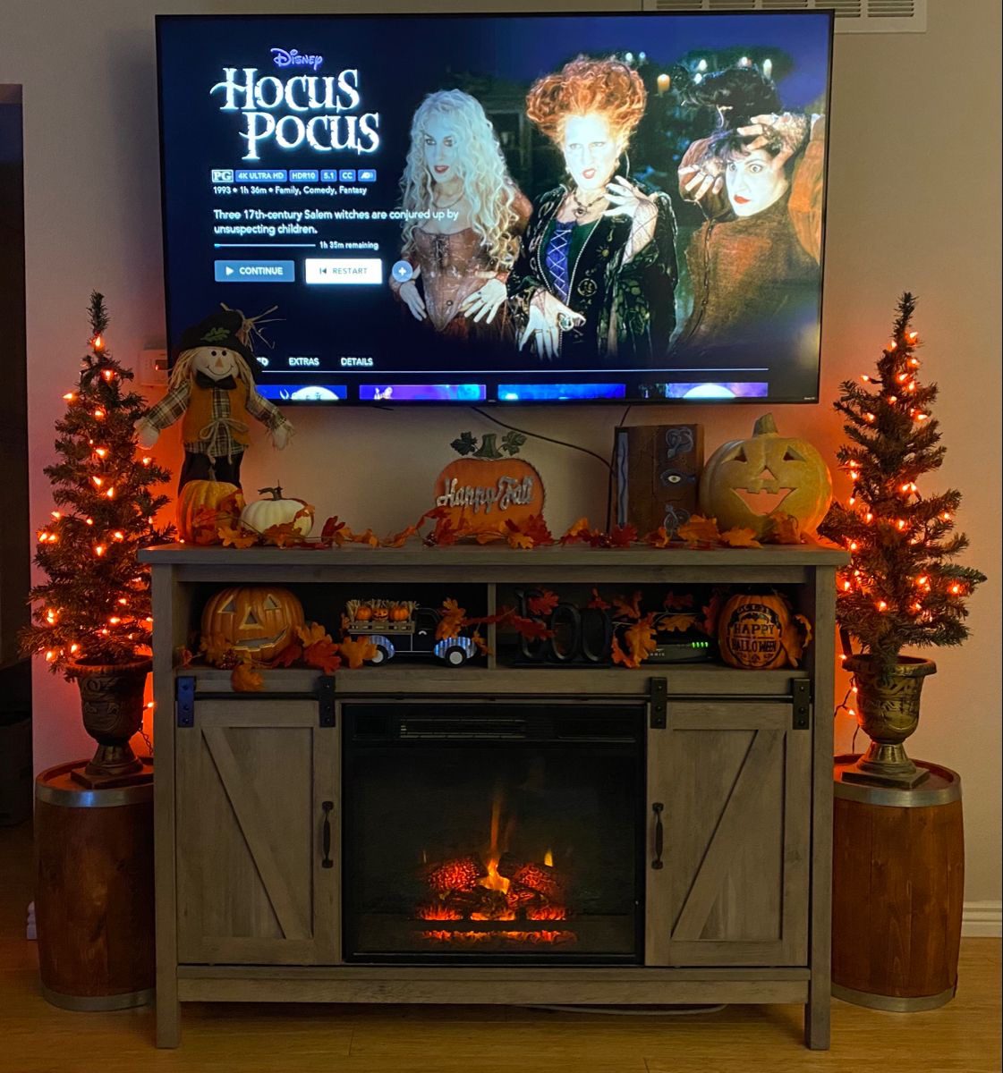 Spooky TV Stand Decor Ideas 7 Spooky TV Stand Decor Ideas