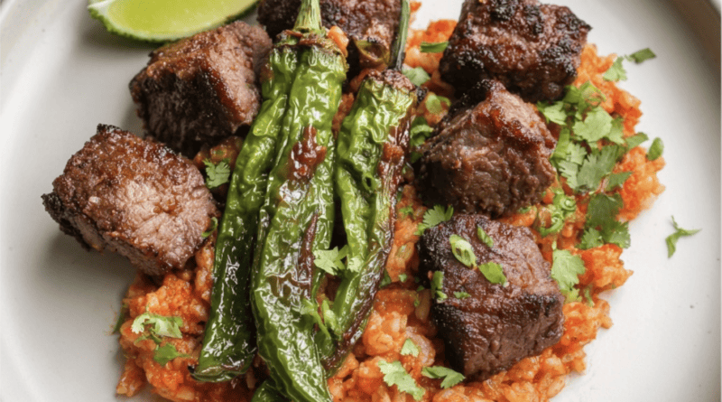 Thai Steak Bites with Thai Fried Rice1