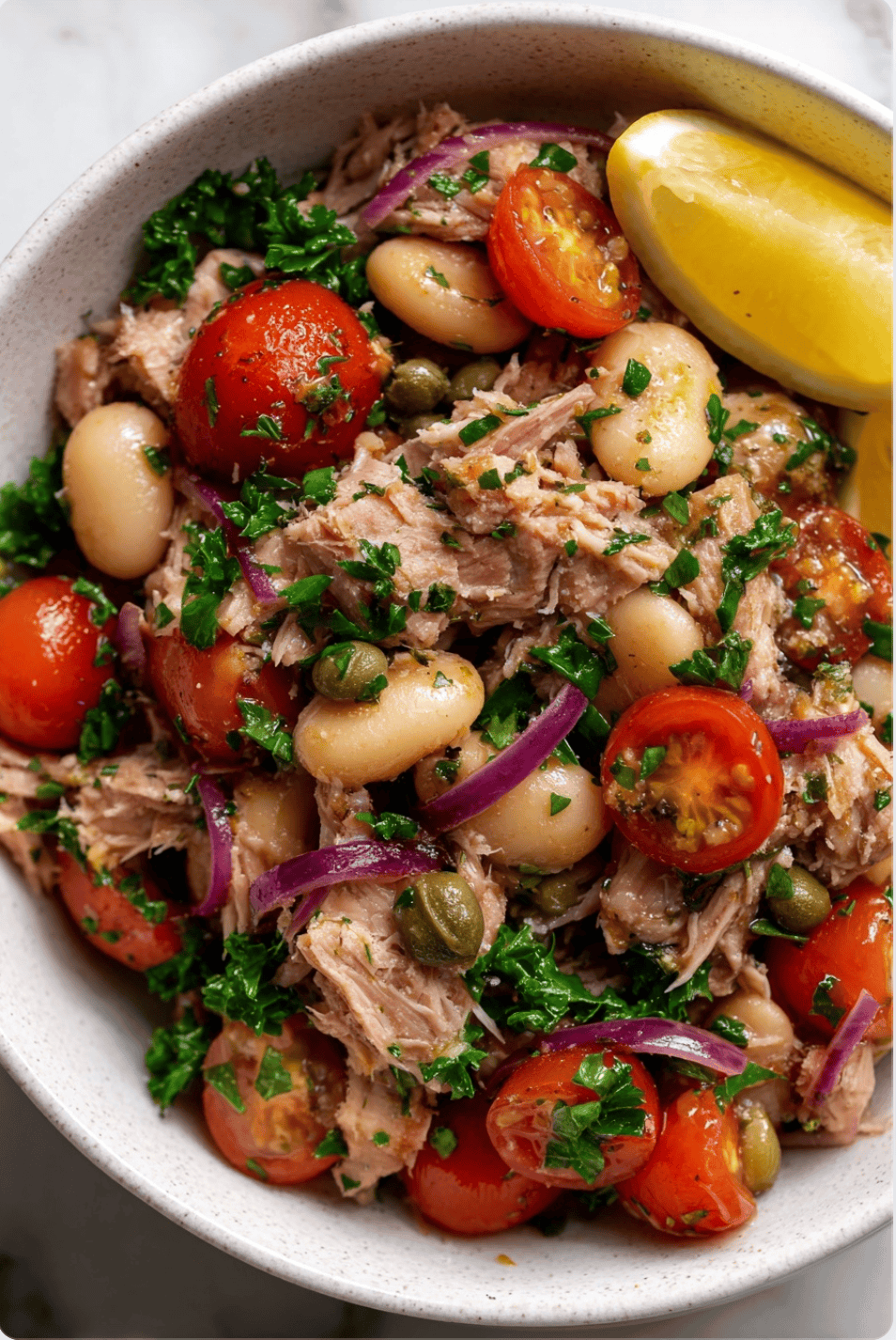 Tuna and White Bean Salad 3 Tuna and White Bean Salad Tuna and White Bean Salad2 Tuna and White Bean Salad