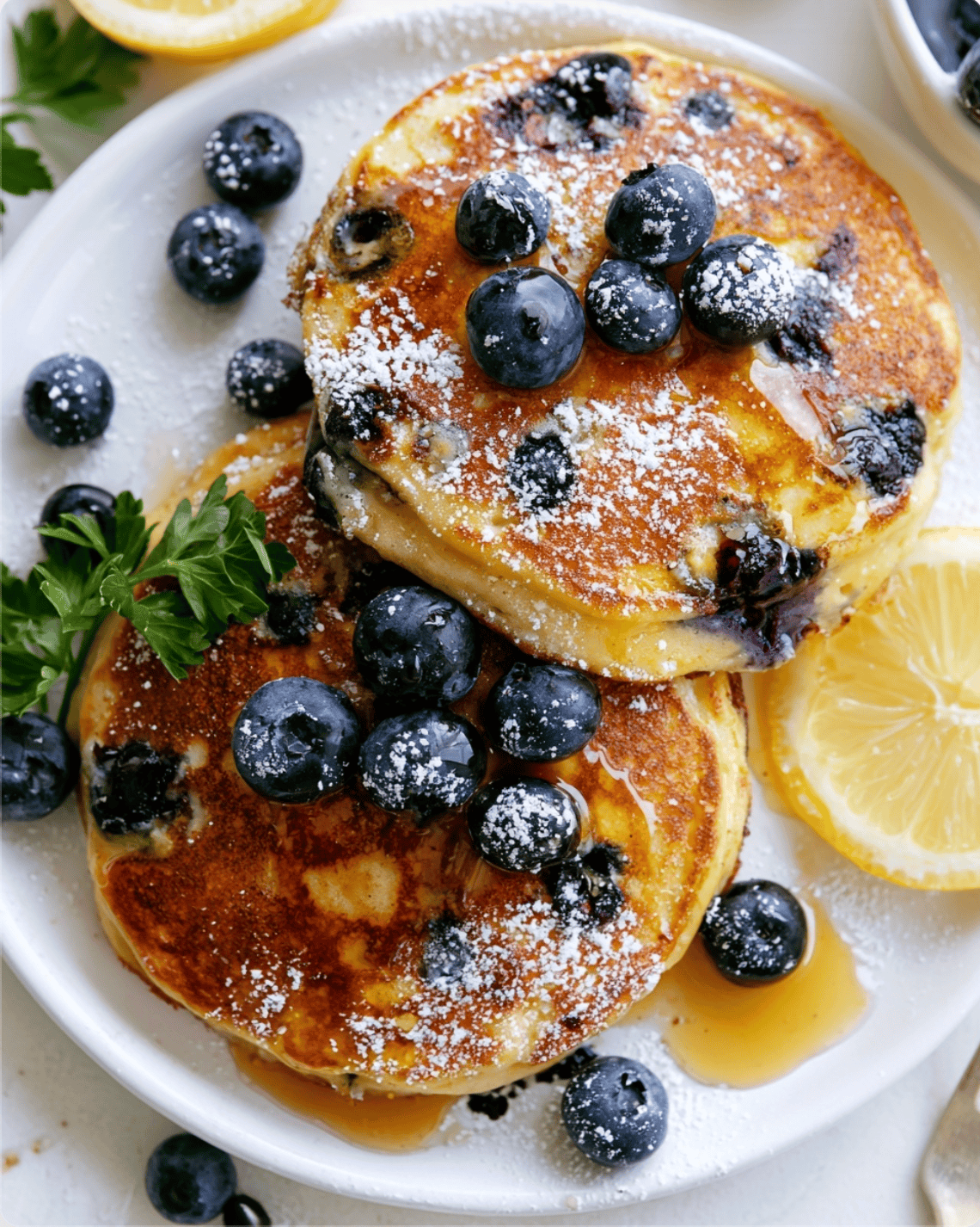 Blueberry Lemon Ricotta Pancakes 5 Blueberry Lemon Ricotta Pancakes blueberry lemon ricotta pancakes1 Blueberry Lemon Ricotta Pancakes
