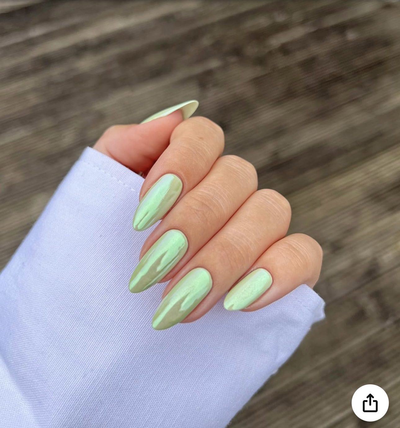 chrome nail ideas5 1 Chrome Nail Ideas