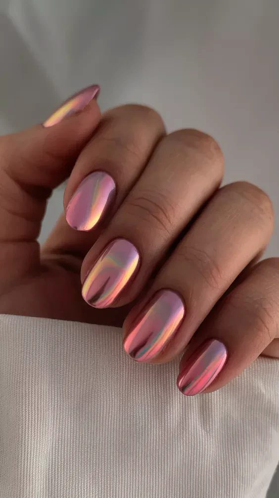 chrome nail ideas8 Chrome Nail Ideas