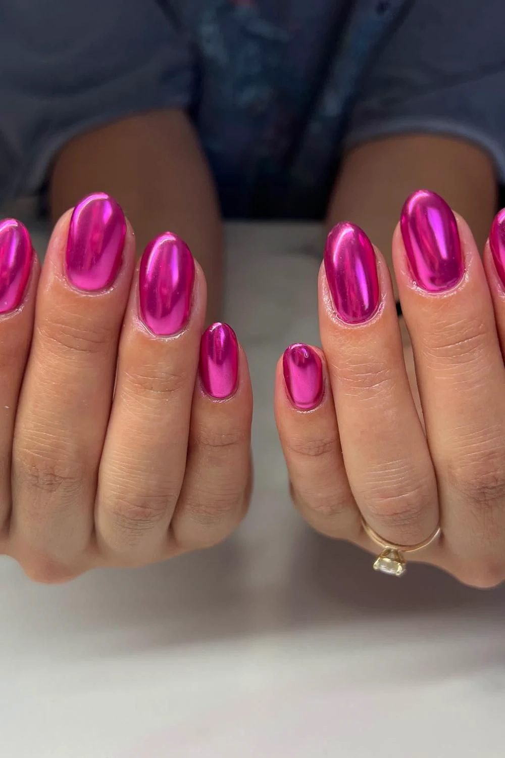 chrome nail ideas9 1 Chrome Nail Ideas