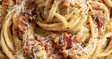 Creamy Bacon Alfredo Pasta