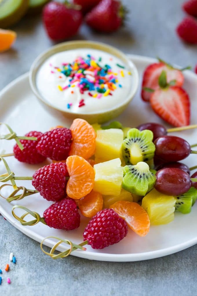 fruit kabobs 3 Fruit Kabob Ideas