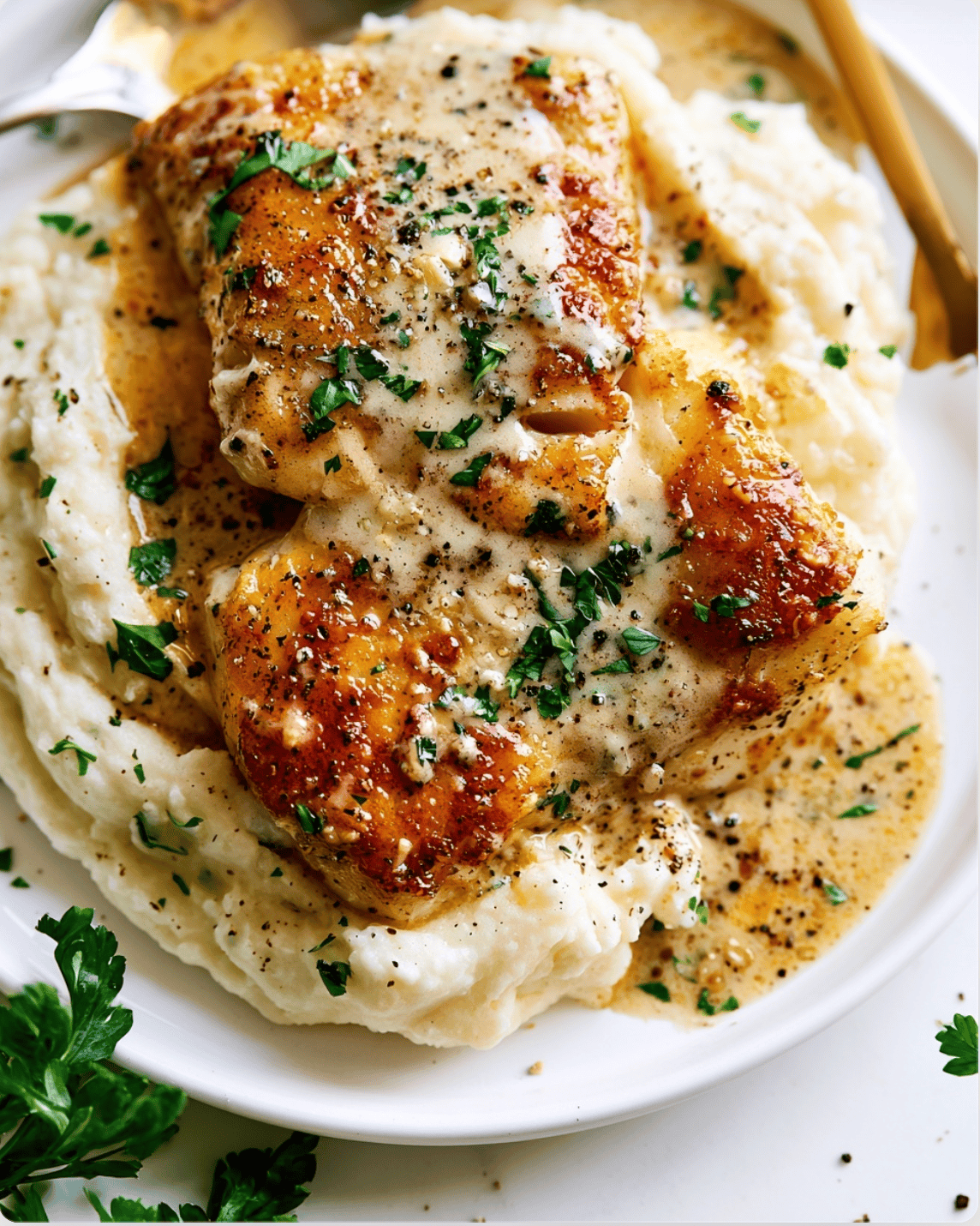 Creamy Garlic Butter Cod with Mash 6 Creamy Garlic Butter Cod with Mash garlic butter cod MASH2 Creamy Garlic Butter Cod with Mash