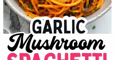 Garlic Mushroom Spaghetti