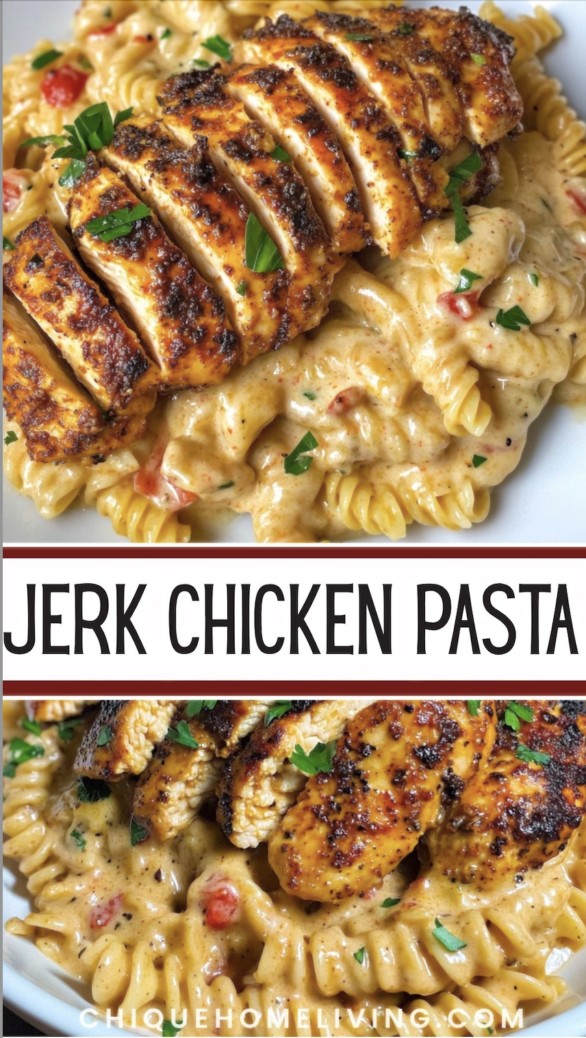 jerk chicken pasta Jerk Chicken Pasta