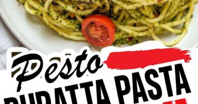 Pesto Burrata Pasta