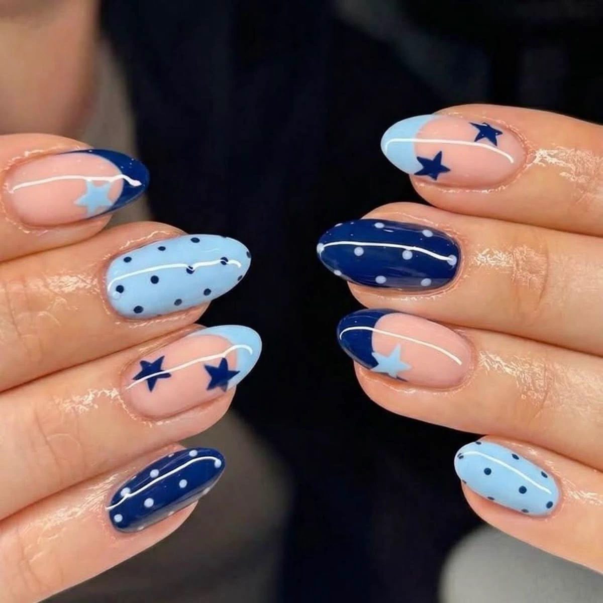 polka dot nails10 Polka Dot Nail Ideas