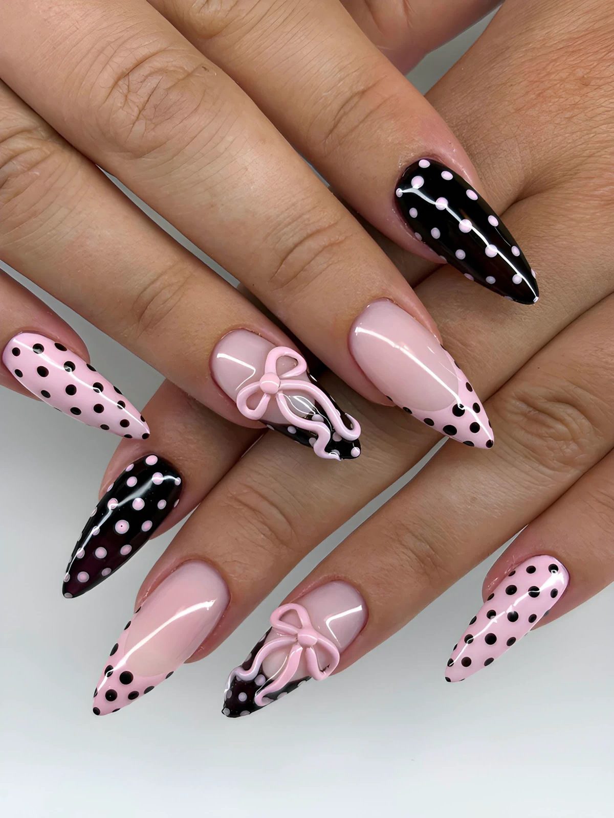 polka dot nails17 Polka Dot Nail Ideas