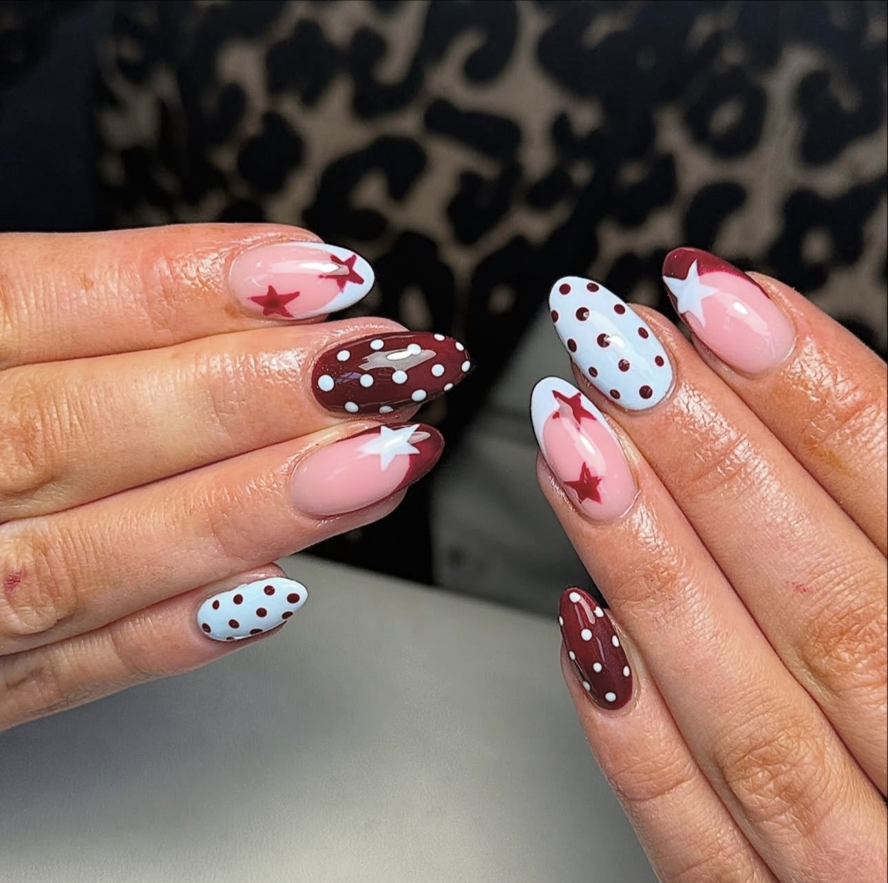 polka dot nails48 Polka Dot Nail Ideas