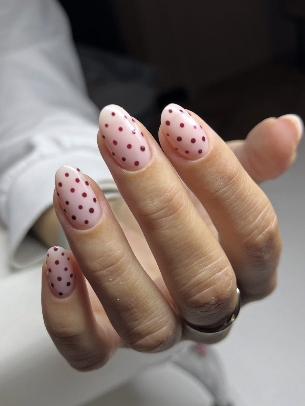 polka dot nails50 Polka Dot Nail Ideas