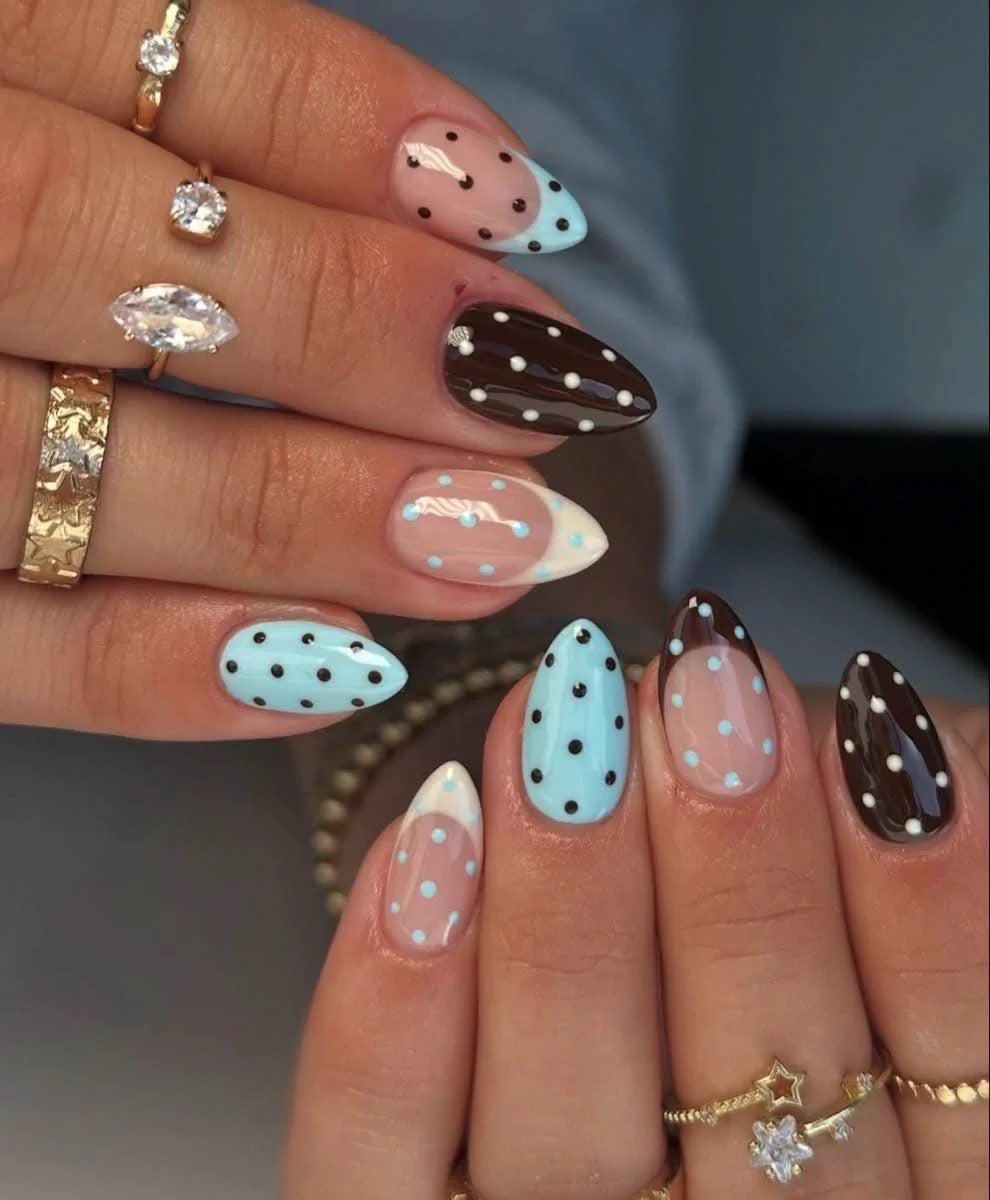 Polka Dot Nail Ideas
