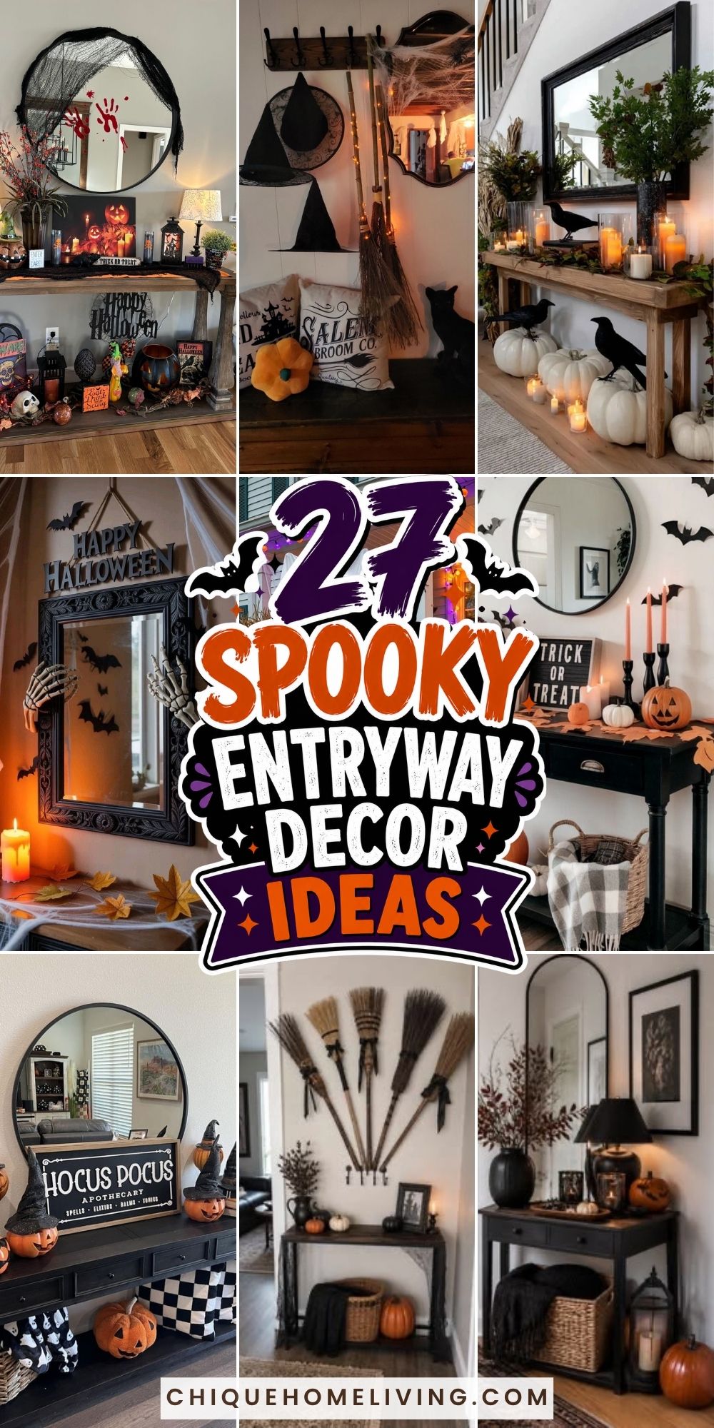27 Spooky Entryway Ideas That Wow Every Guest 57 27 Spooky Entryway Ideas That Wow Every Guest spooky entrway decor Spooky Entryway Ideas