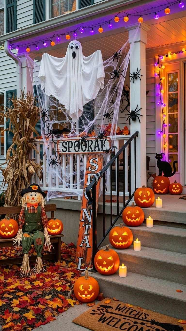 spooky front porch1 Spooky Front Porch Ideas