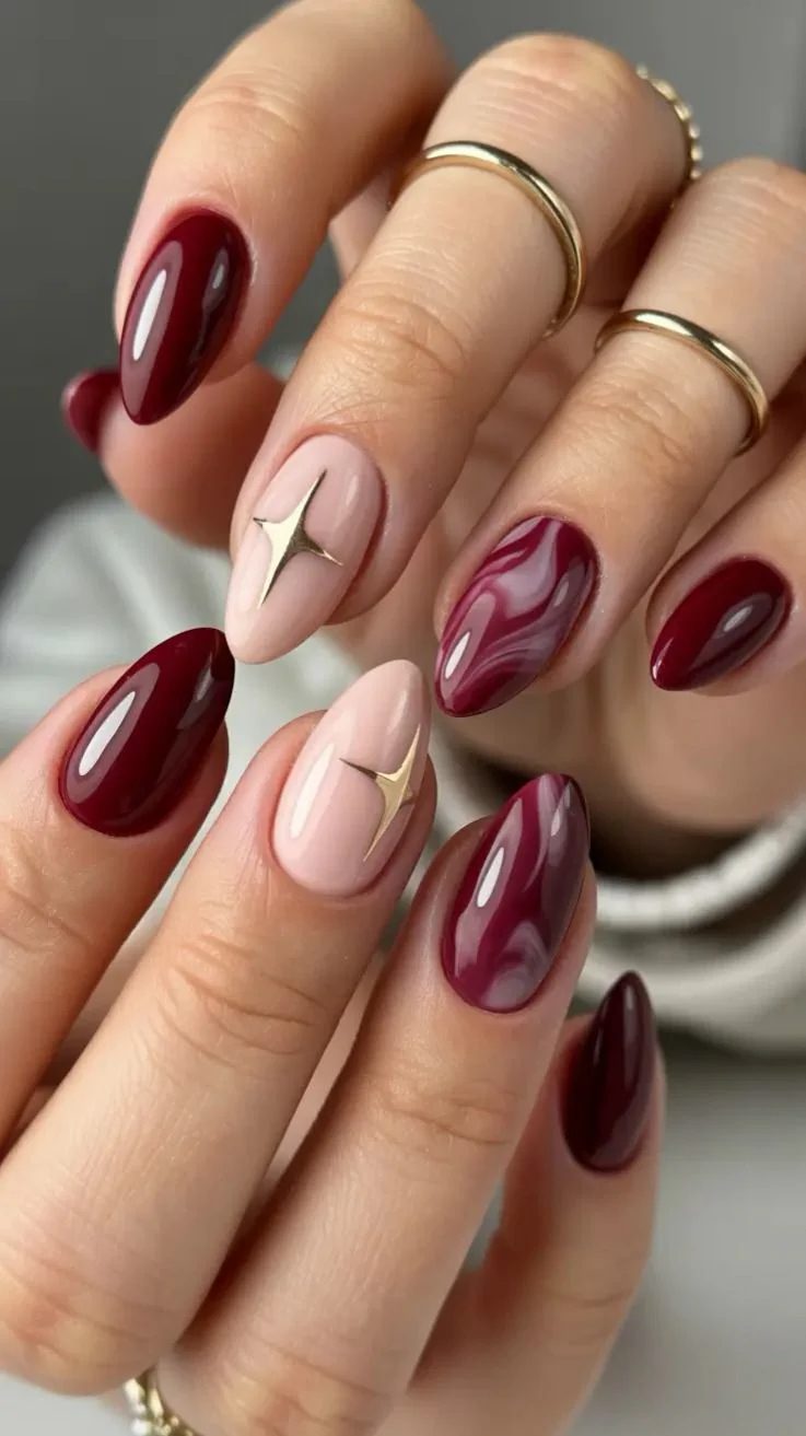 2D3C252D 5C77 4267 8F33 6E8C84406502 Burgundy Nail Ideas