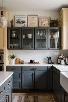 Above Kitchen Cabinet Decor Ideas12 Kitchen Cabinet Decor Ideas