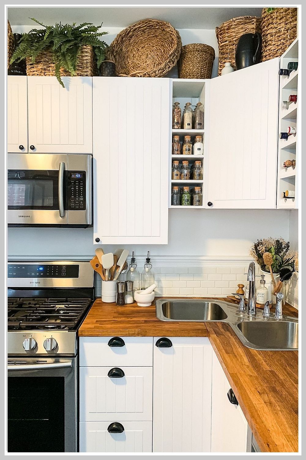 Above Kitchen Cabinet Decor Ideas3 Kitchen Cabinet Decor Ideas