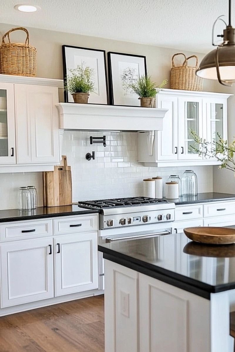 Above Kitchen Cabinet Decor Ideas5 Kitchen Cabinet Decor Ideas