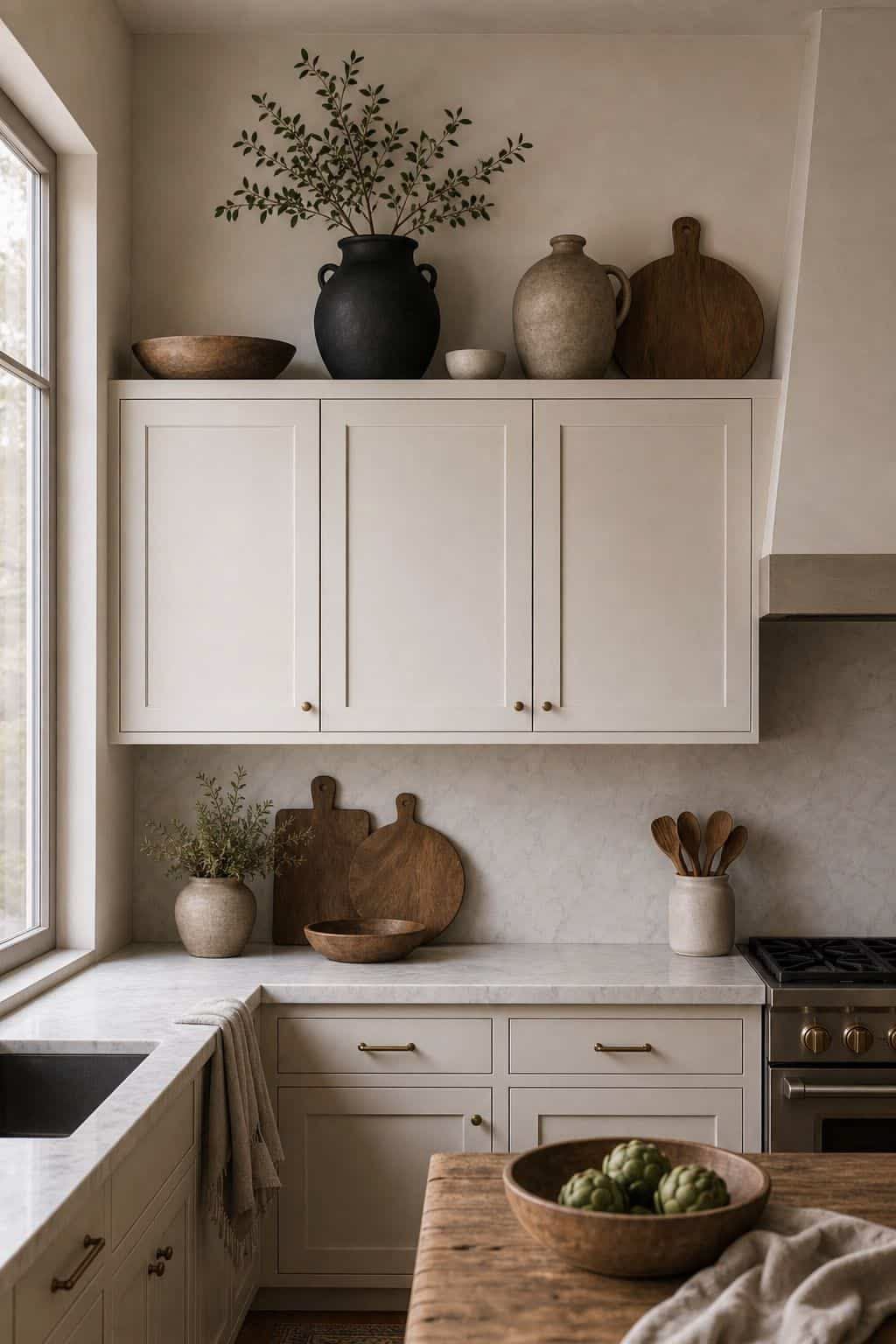 Above Kitchen Cabinet Decor Ideas8 Kitchen Cabinet Decor Ideas