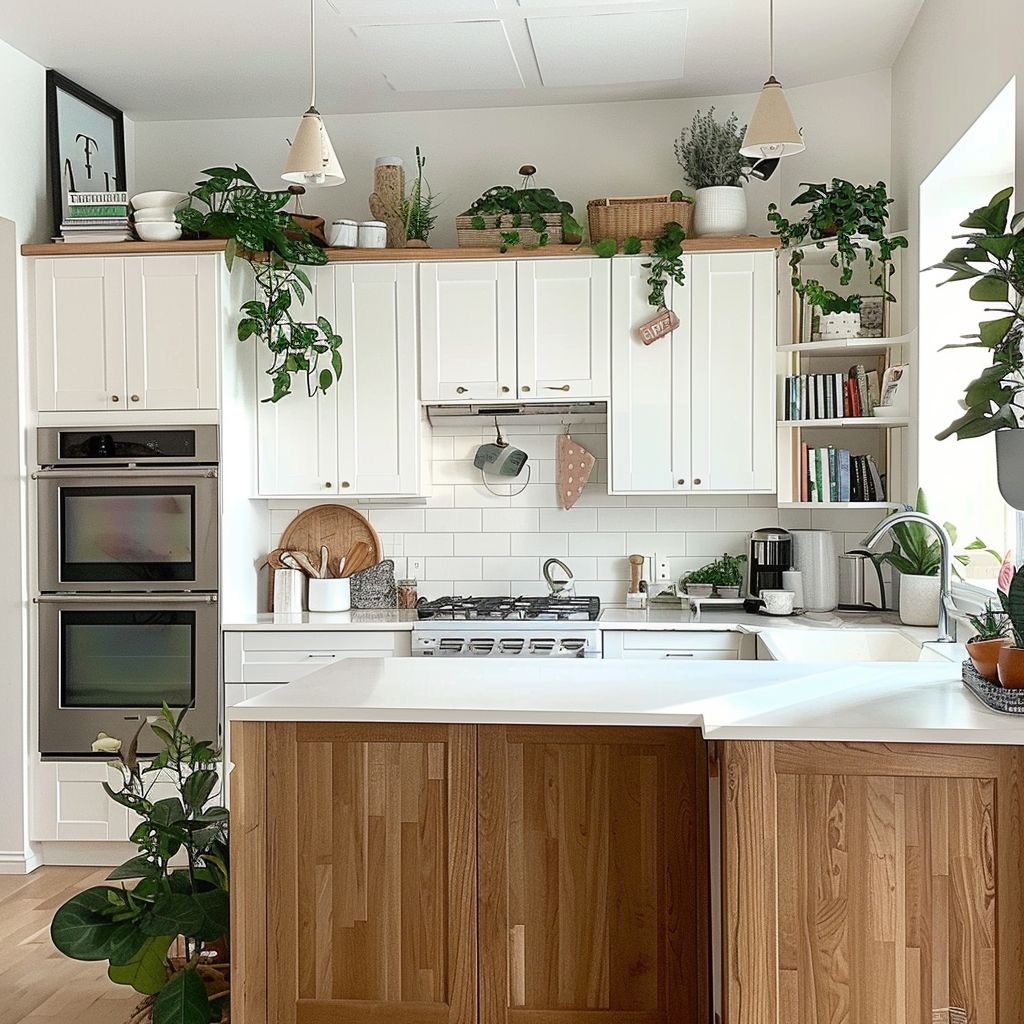 Above Kitchen Cabinet Decor Ideas9 1 Kitchen Cabinet Decor Ideas