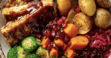 BBQ Glazed Tofu Roast