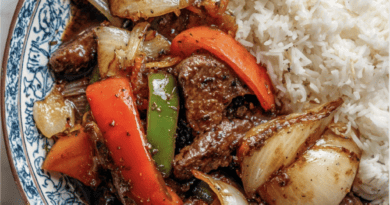 Chinese Black Pepper Beef