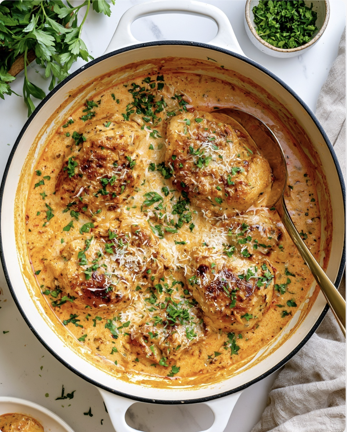 Creamy Parmesan Chicken