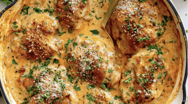 Creamy Parmesan Chicken