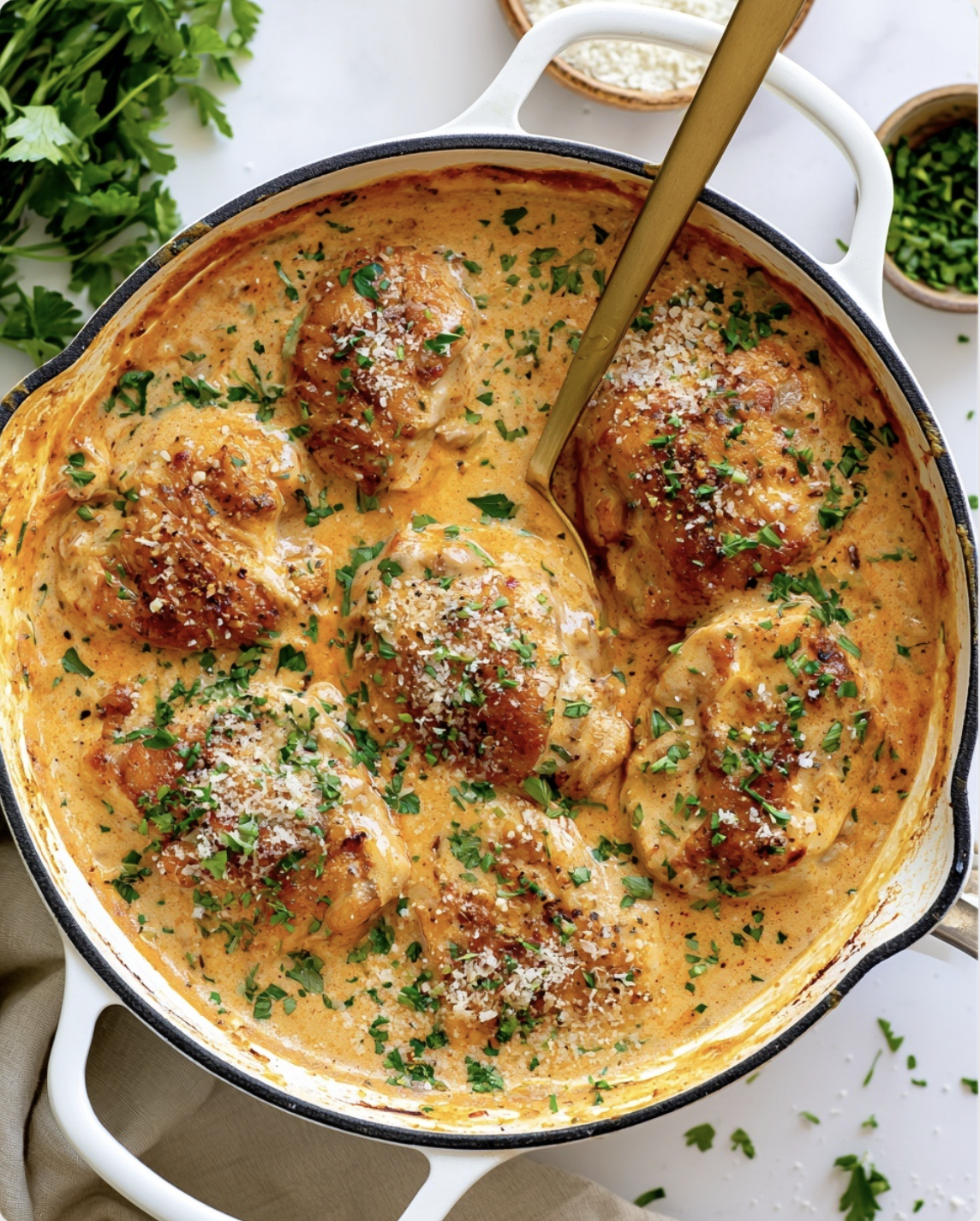 Creamy Parmesan Chicken