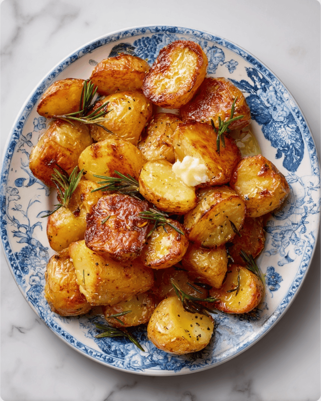 Crispy Butter Roasted Potatoes3 Crispy Butter Roasted Potatoes