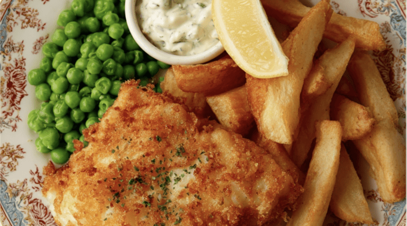Crispy Fish and Chips