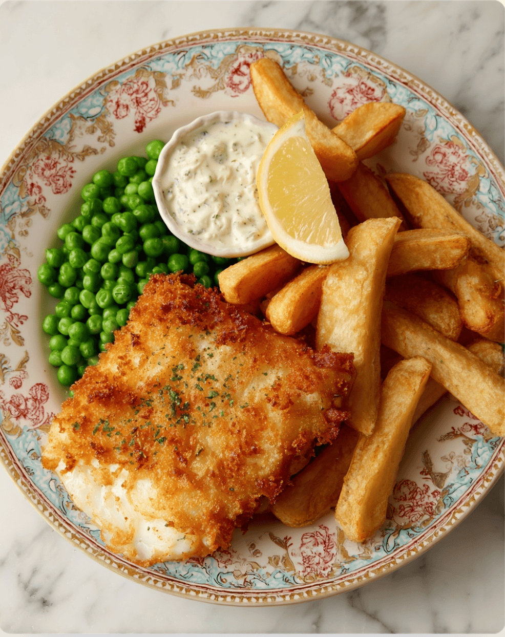Crispy Fish and Chips3 Crispy Fish and Chips