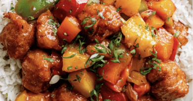 Crispy Sweet and Sour Chicken Bowls