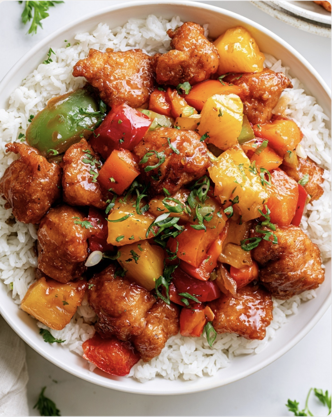 Crispy Sweet and Sour Chicken Bowls 3 Crispy Sweet and Sour Chicken Bowls Crispy Sweet and Sour Chicken Bowls2 Crispy Sweet and Sour Chicken Bowls