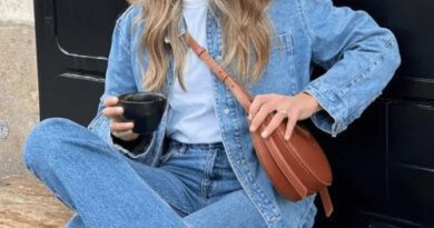 Denim Jacket Styling Ideas1 4th of July Nail Ideas