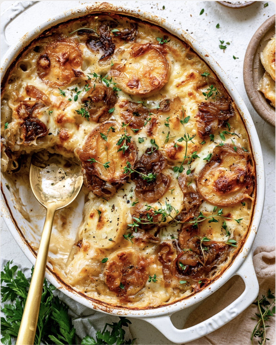 French Onion Potato Bake 6 French Onion Potato Bake French Onion Potato Bake2 French Onion Potato Bake