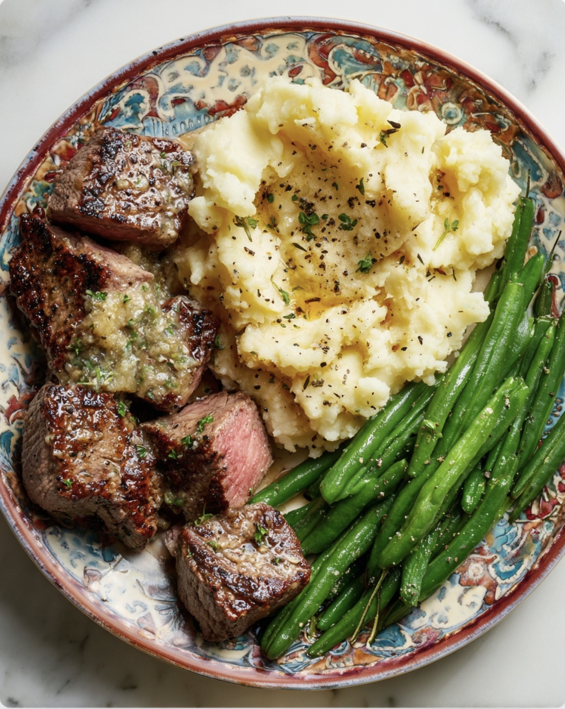 Garlic Butter Steak Bites with Mash 3 Garlic Butter Steak Bites with Mash Garlic Butter Steak Bites with Mash2 Garlic Butter Steak Bites with Mash