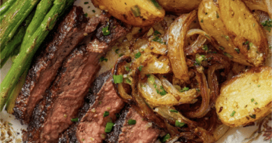 Garlic Butter Steak with Potatoes