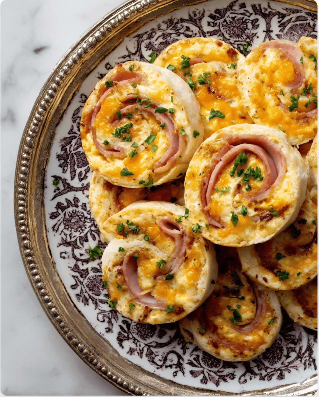 Ham Egg and Cheese Breakfast Pinwheels1 Ham Egg and Cheese Breakfast Pinwheels