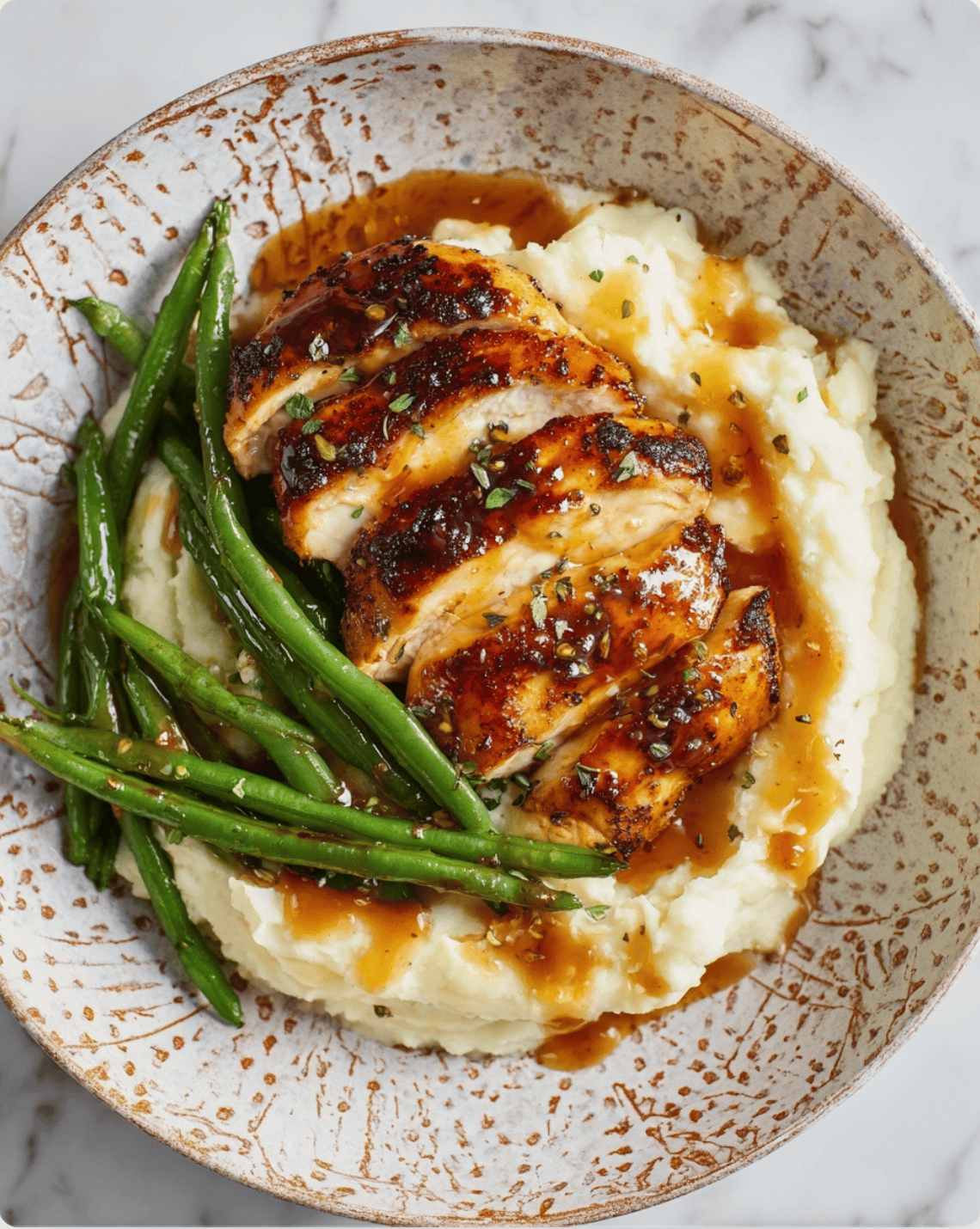 Hot Honey Chicken with Garlic Mash2 Hot Honey Chicken with Garlic Mash